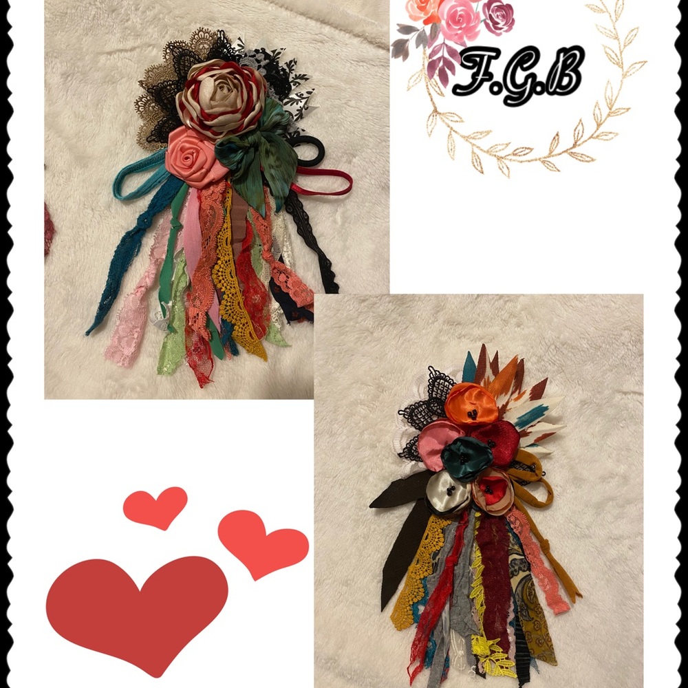 Flower girl pin